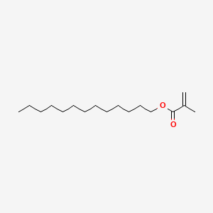 Chemical structure of Tridecyl methacrylate
