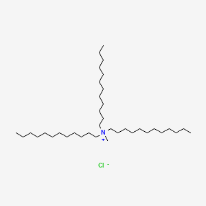 Chemical structure of Tridodecylmethylammonium chloride