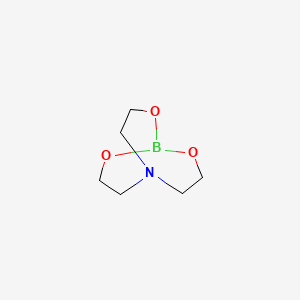 Chemical structure of Triethanolamine borate