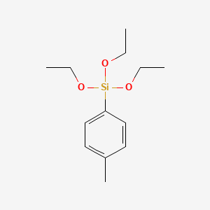 Chemical structure of Triethoxy(p-tolyl)silane