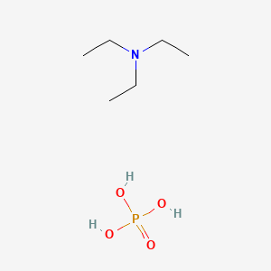 Chemical structure of Triethylamine Phosphate