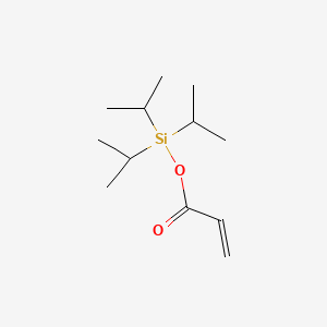Chemical structure of Triisopropylsilyl acrylate