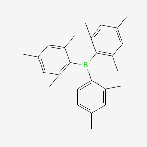 Chemical structure of Trimesitylborane