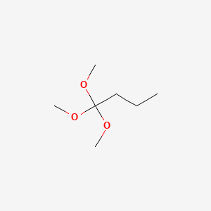 Chemical structure of 1,1,1-Trimethoxybutane