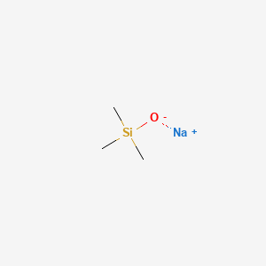 Chemical structure of Trimethylsilanol, sodium salt