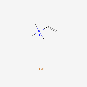 Chemical structure of TrimethylvinylammoniumBromide