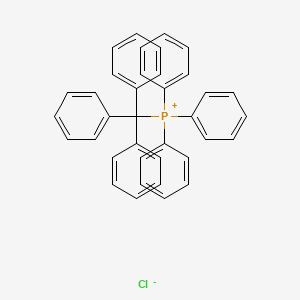 Chemical structure of Triphenyl(trityl)phosphonium