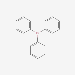 Chemical structure of Triphenylbismuth