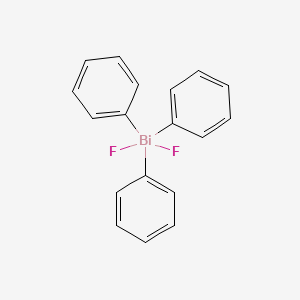 Chemical structure of Triphenylbismuth difluoride