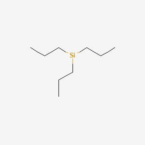 Chemical structure of Tripropylsilane
