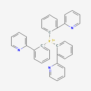 Chemical structure of Ir(ppy)3