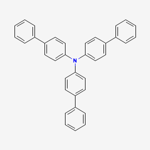 Chemical structure of Tris(4-biphenylyl)amine
