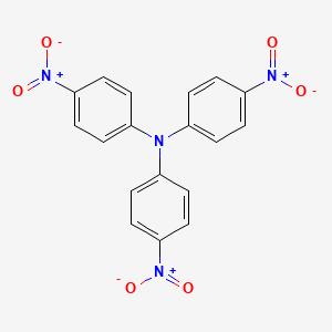 Chemical structure of Tris(4-nitrophenyl)amine