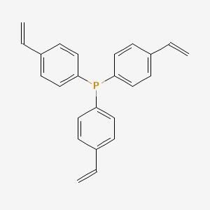 Chemical structure of Tris(4-vinylphenyl)phosphane