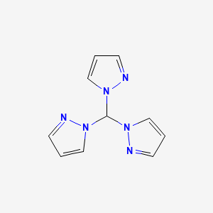Chemical structure of Tris(1-pyrazolyl)methane