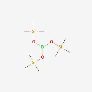 Chemical structure of Tris(trimethylsilyl) borate