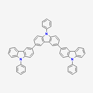 Chemical structure of Tris-Pcz