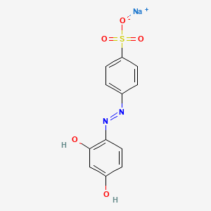 Chemical structure of TropaeolinO