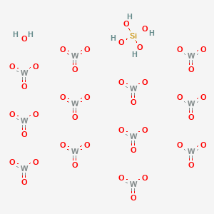 Chemical structure of Tungstosilicic acid hydrate