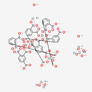 Chemical structure of UIO-66-COOH