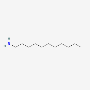Chemical structure of Undecylamine