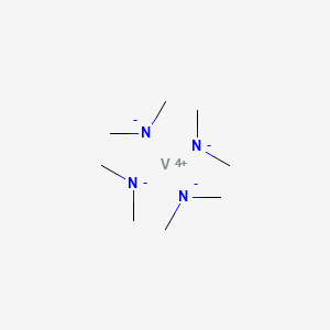Chemical structure of Vanadium tetrakis(dimethylamide)