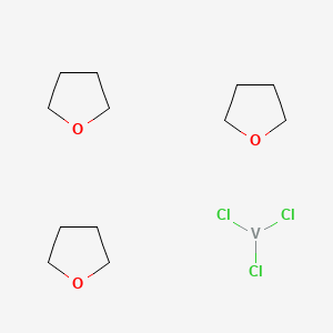 Chemical structure of Vanadium(III) chloride tetrahydrofuran adduct