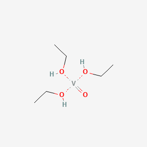Chemical structure of Vanadium(V) oxytriethoxide, 95%
