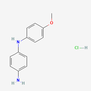 Chemical structure of Variation blue b [Redox indicator]