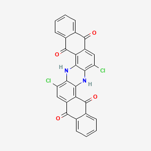 Chemical structure of Vat Blue 6