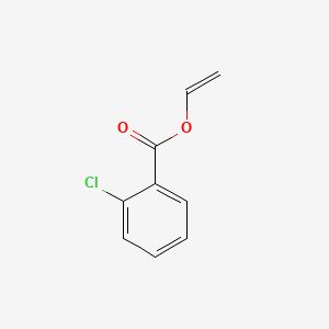 Chemical structure of Vinyl2-Chlorobenzoate(stabilizedwithHQ)