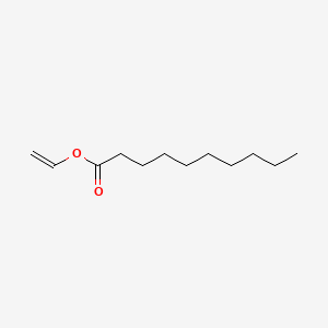 Chemical structure of Vinyl decanoate