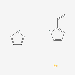 Chemical structure of Vinylferrocene