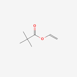 Chemical structure of Vinyl pivalate