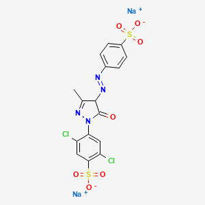 Chemical structure of Xylene Fast Yellow 2G