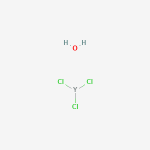 Chemical structure of Yttrium(III) chloride hydrate, REacton|r, 99·9% (REO)
