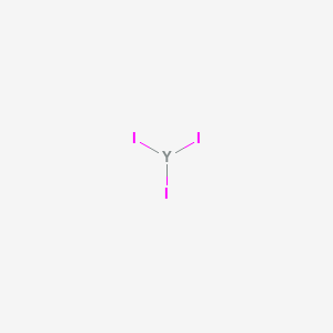 Chemical structure of Yttrium Iodide