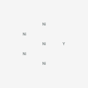 Chemical structure of Yttrium-Nickel alloy, YNi5