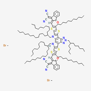 Chemical structure of Z(BO)-DT-2Br