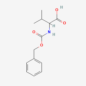 Chemical structure of Z-DL-Val-OH