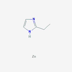 Chemical structure of ZIF-14
