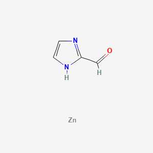 Chemical structure of ZIF-90