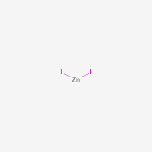 Chemical structure of Zinc iodide