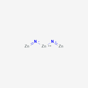 Chemical structure of Zinc nitride