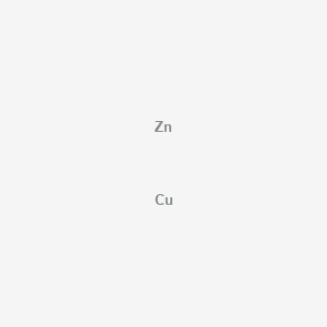 Chemical structure of Zinc-Copper couple