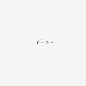 Chemical structure of Zirconium carbide