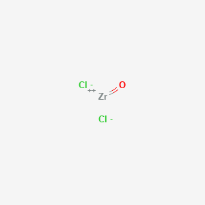 Chemical structure of Zirconium oxychloride