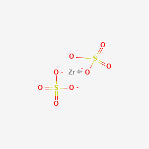 Chemical structure of Zirconium sulfate