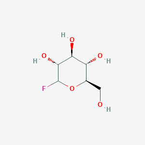 Chemical structure of Glucosyl fluoride