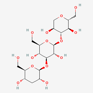Chemical structure of β-1,3-Glucan